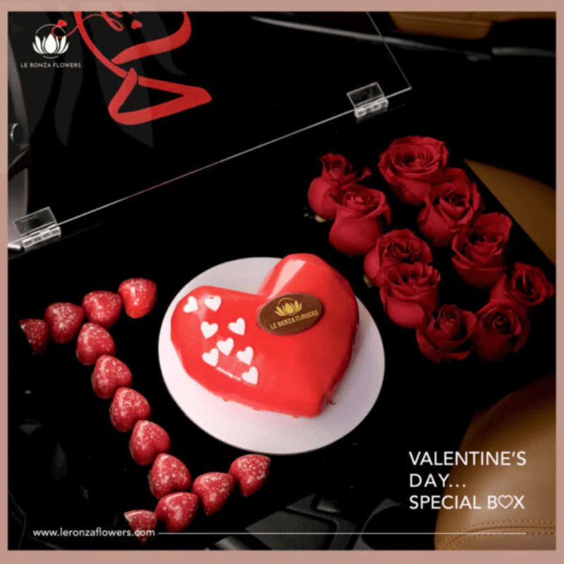 Online Fresh roses Flowers with chocolates