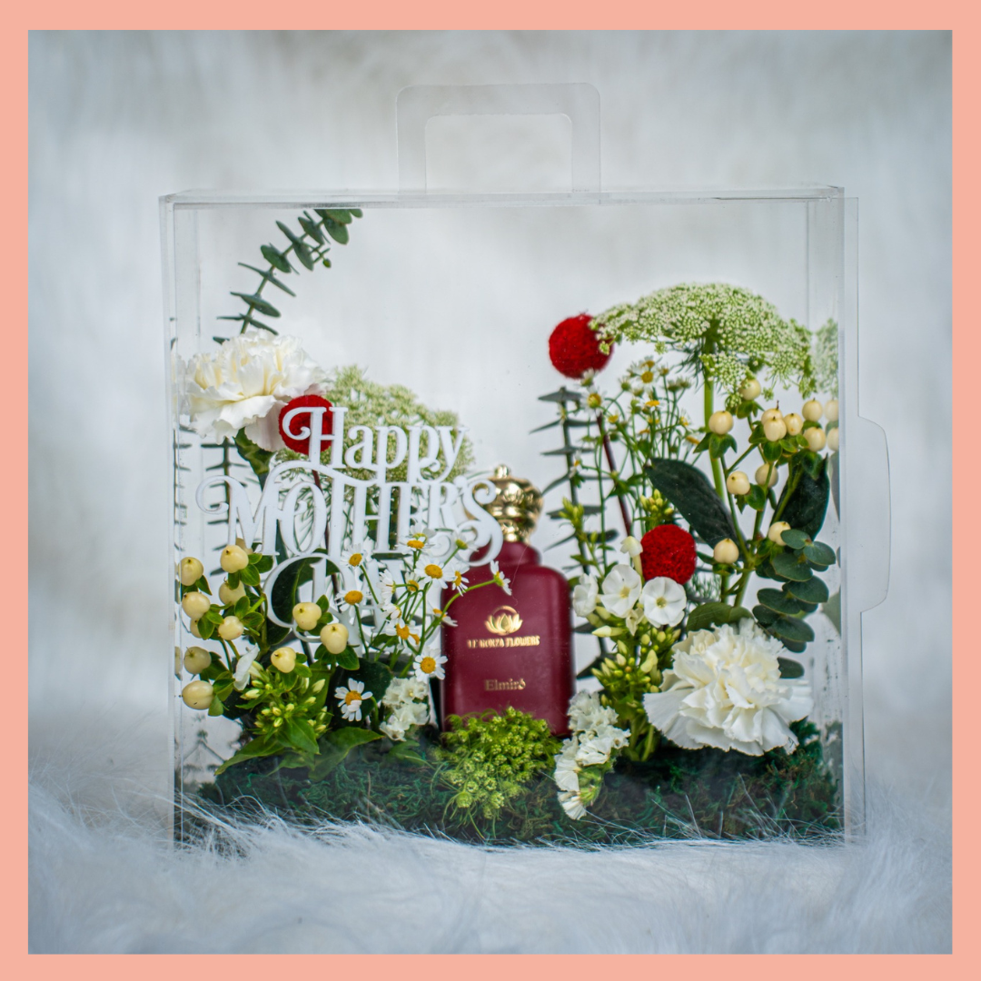 Elegant red rose anniversary bouquet by Le Ronza Flowers