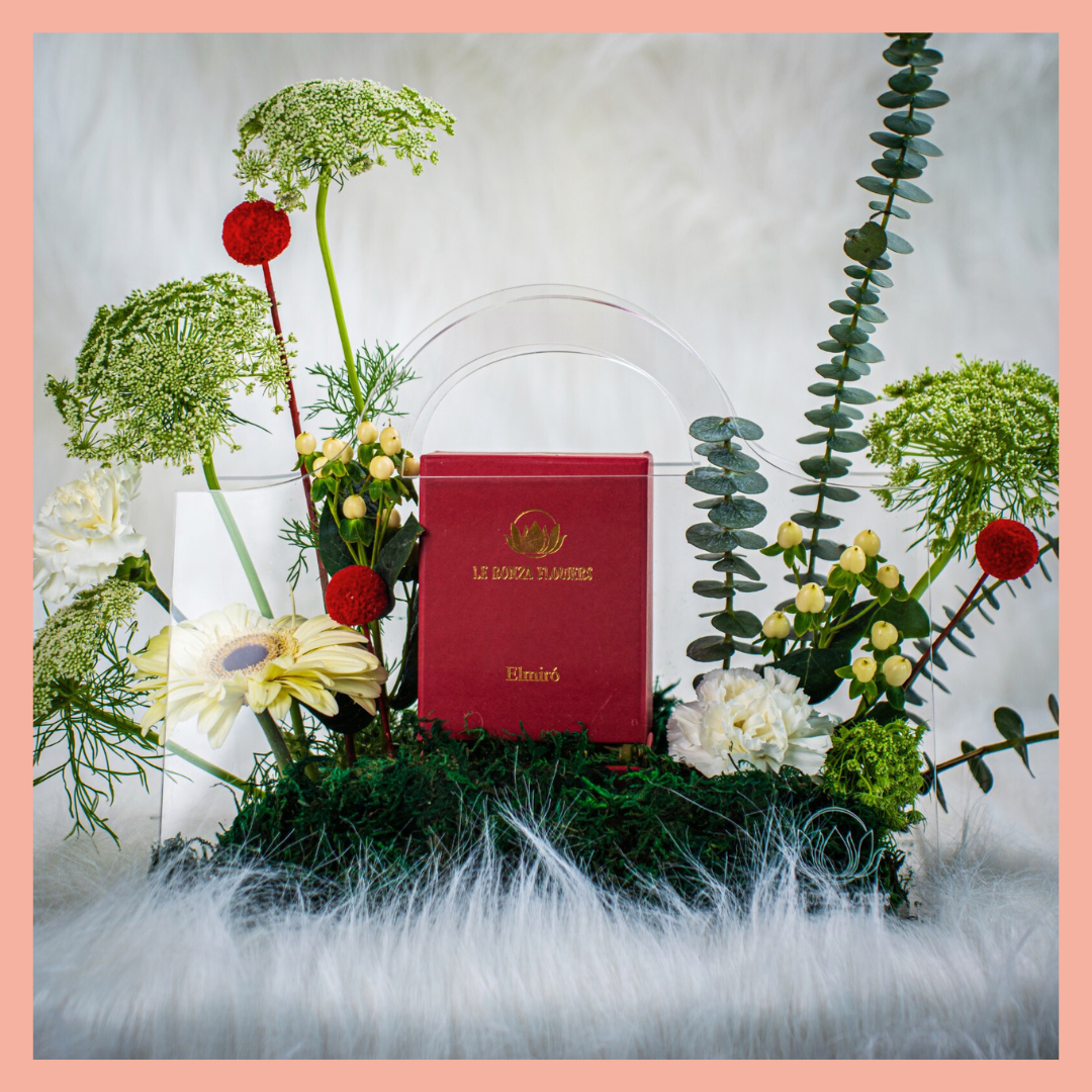 Perfume birthday arrangement Abu Dhabi