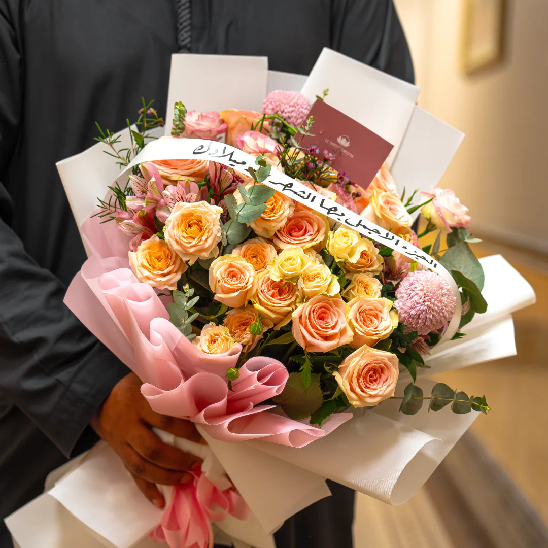 Any Flowers Rose Birthday cakes, gifts, flowers, bouquets, Dubai, Abu Dhabi